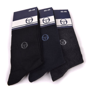 Calze da uomo in caldo cotone Sergio Tacchini 6 paia