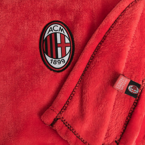 Plaid in Coral ufficiale AC Milan 130x160
