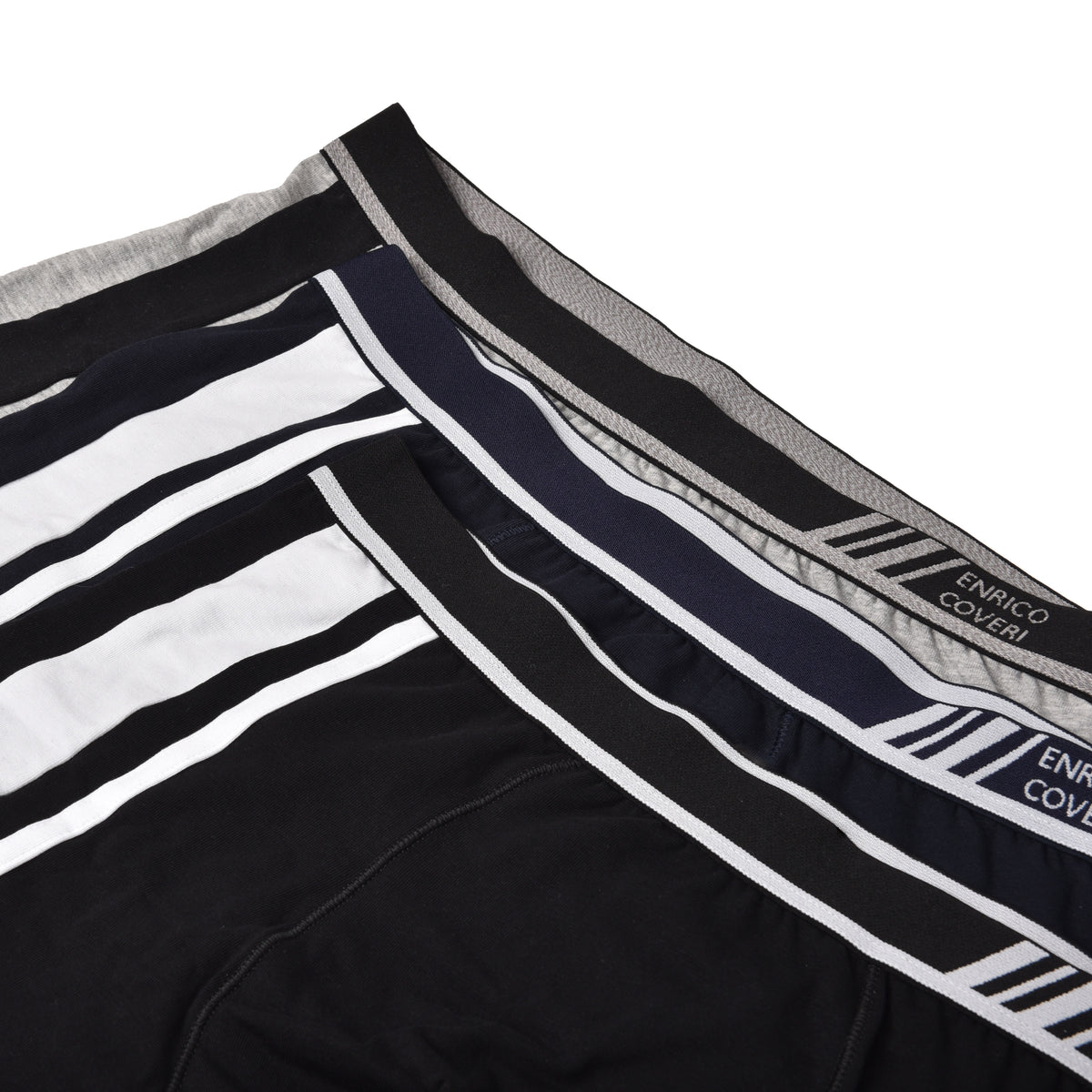 Boxer uomo Enrico Coveri EB1240 in cotone elasticizzato 3 pz