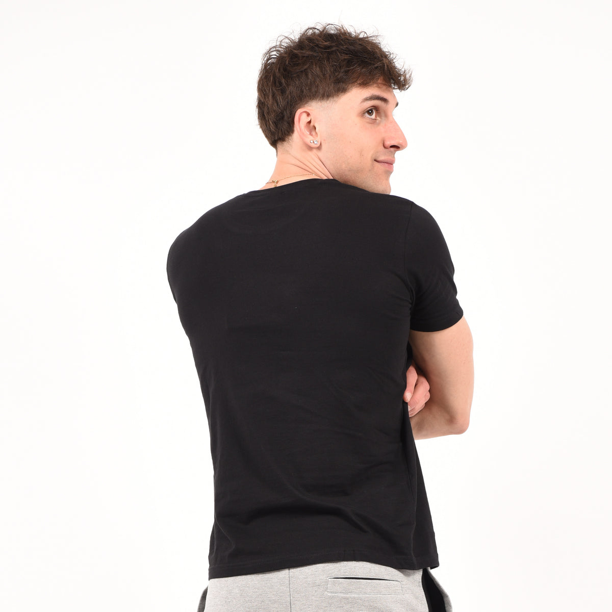 T-shirt maglia uomo girocollo 100% cotone ufficiale JUVENTUS