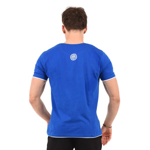 T-shirt maglia uomo girocollo 100% cotone ufficiale INTER