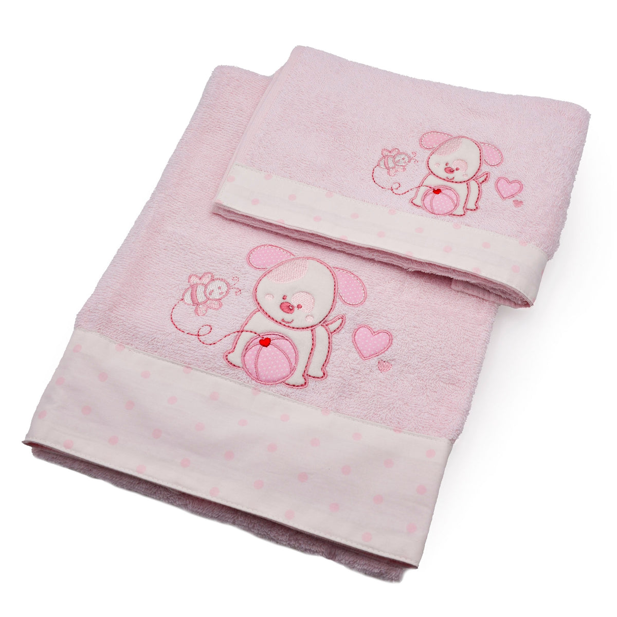 Asciugamani set: viso + ospite bimbo spugna Vingi Polly