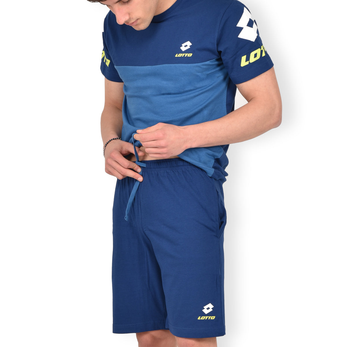 Pigiama uomo Lotto cotone fresco sportivo LP1127