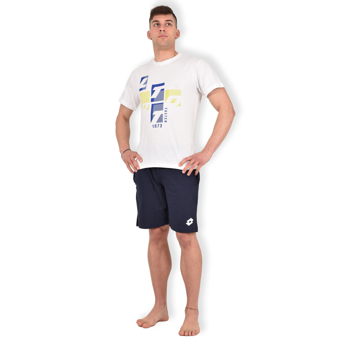 Pigiama uomo Lotto cotone fresco sportivo LP1130