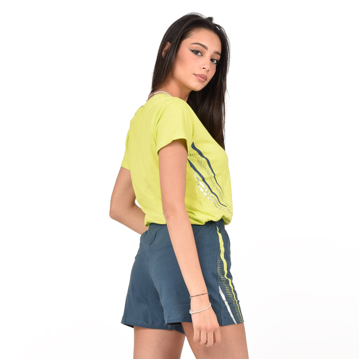 Pigiama donna Lotto cotone fresco sportivo LP5158