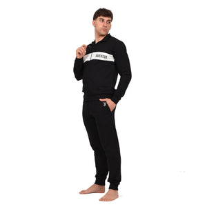 Tuta uomo Juventus FC in cotone leggero bianco nero F10 2085