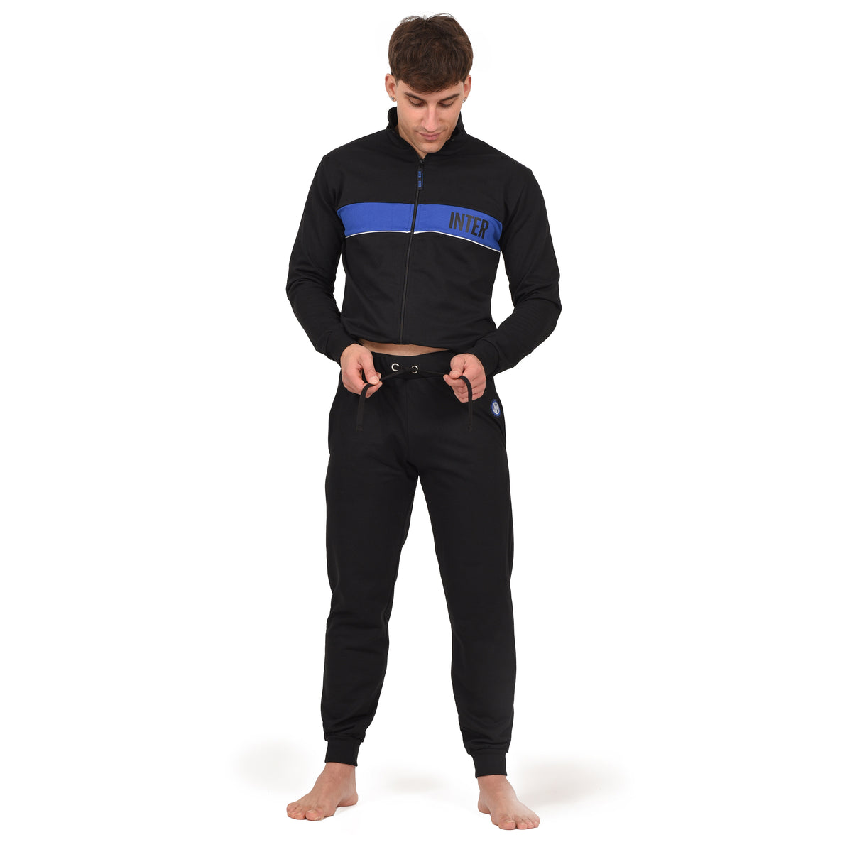 Tuta uomo Inter  in cotone leggero nerazzurro F10 2050