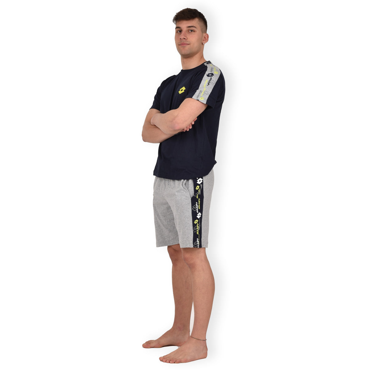 Pigiama uomo Lotto cotone fresco sportivo LP1125