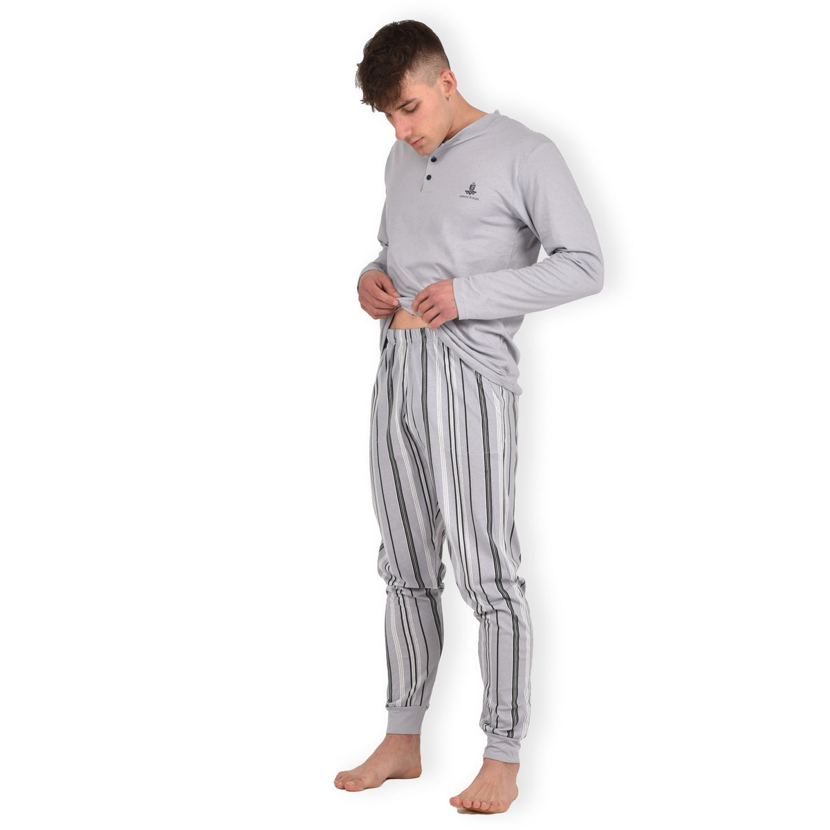 Pigiama lungo cotone estivo Armata di Mare GT 2236