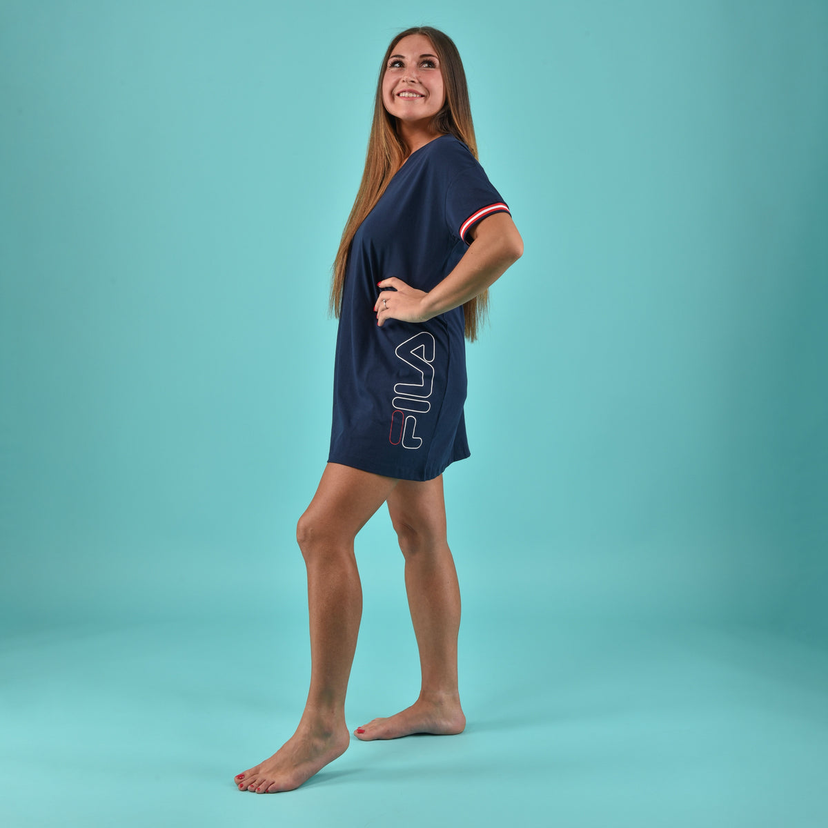 Maximaglia donna Fila FPS4047 manica corta cotone