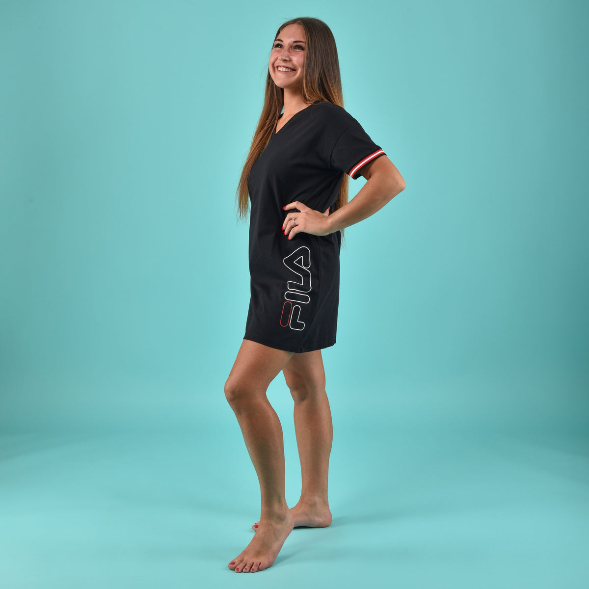 Maximaglia donna Fila FPS4047 manica corta cotone