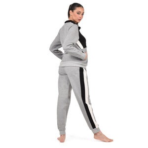 Tuta donna invernale Laura Biagiotti BOS96577S caldissima grigio nero