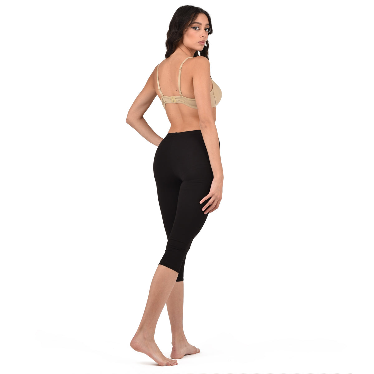 Capri pinocchietto da donna in cotone elasticizzato art 721