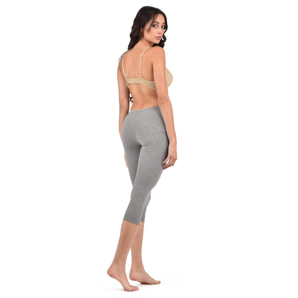 Capri pinocchietto da donna in cotone elasticizzato art 721