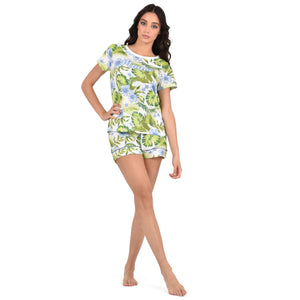 Pigiama donna Love and Bra 62499 Jungle fiori hawai