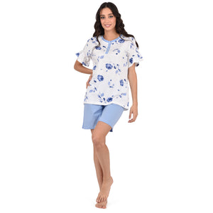 Pigiama donna estivo corto Cippi 5711 cotone