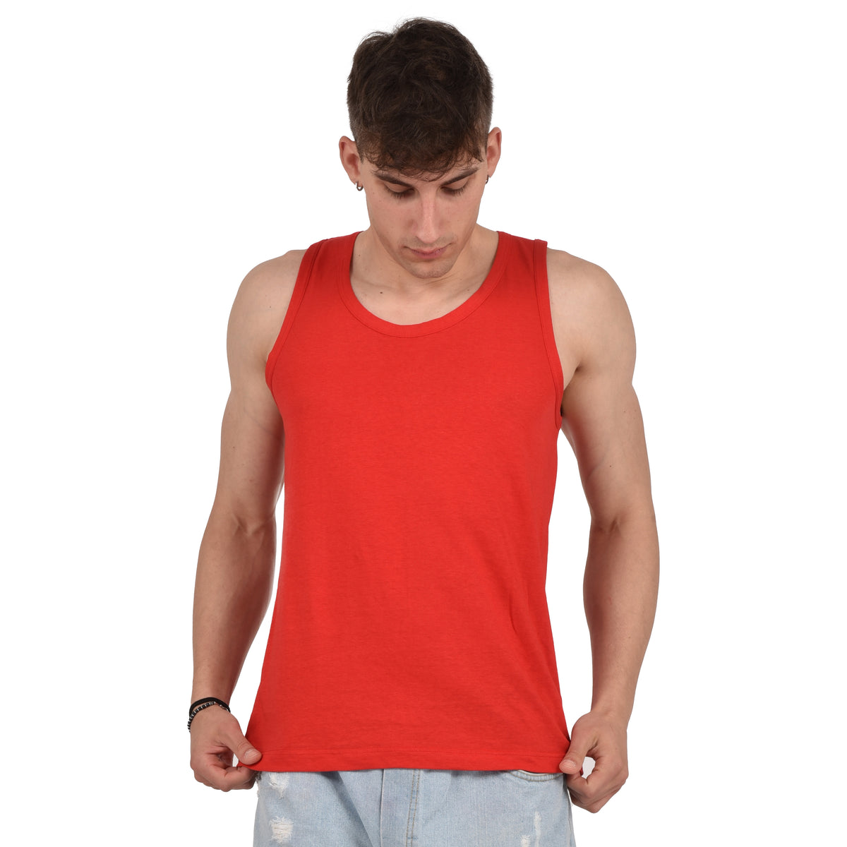 Canotta 100% cotone unisex intima o esternabile 103/E