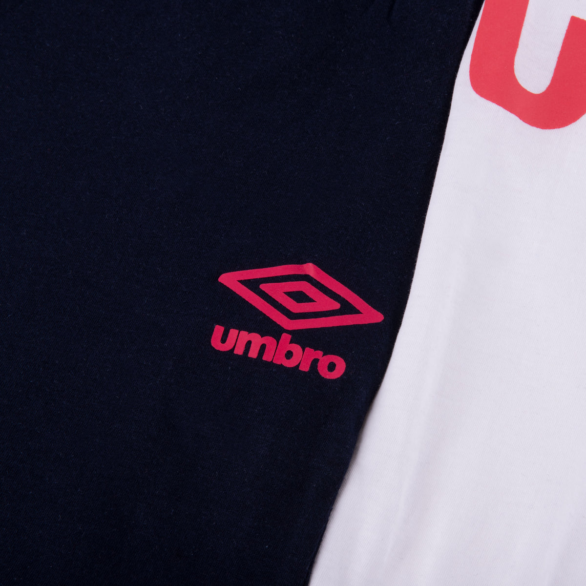 Pigiama uomo corto cotone Umbro completo bianco blu 10201