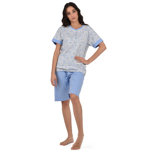 Pigiama donna estivo corto Cippi 5700 cotone
