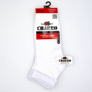 Calze corte uomo El Charro Andrea cotone 6 paia