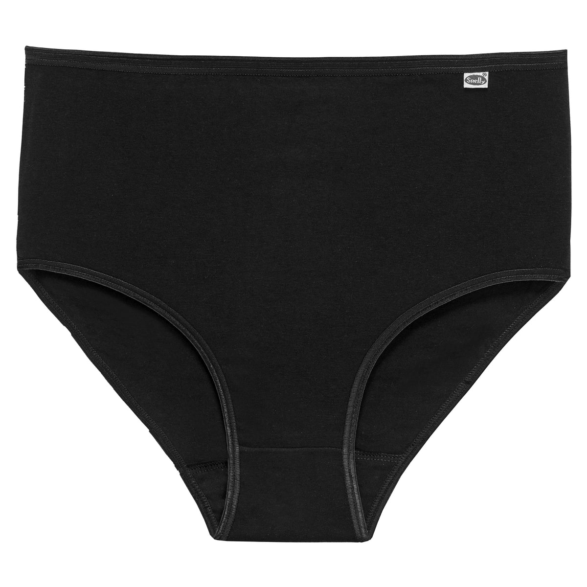 Slip da donna culotte vita alta Snelly e396 in cotone 6 pezzi 