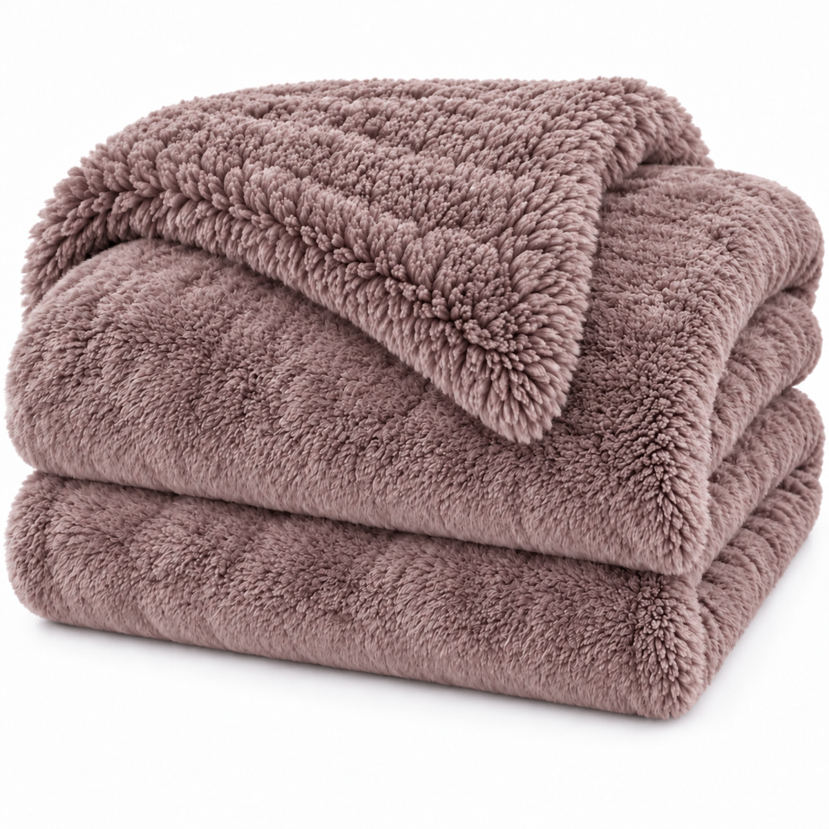 Coperta in flannel pelliccia morbida Zambaiti Alaska