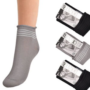 Calzini donna Enrico Coveri Easy-3ass 3 paia var. B