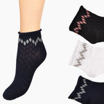 Calzini donna Enrico Coveri Easy-7ass 3 paia var. A
