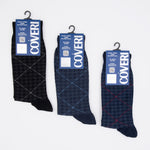 Calze corte uomo Enrico Coveri 245 cotone 3 paia Var.A