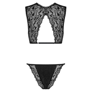 Sexy set bralette e panties Obsessive Elisetta pizzo 2 pz.