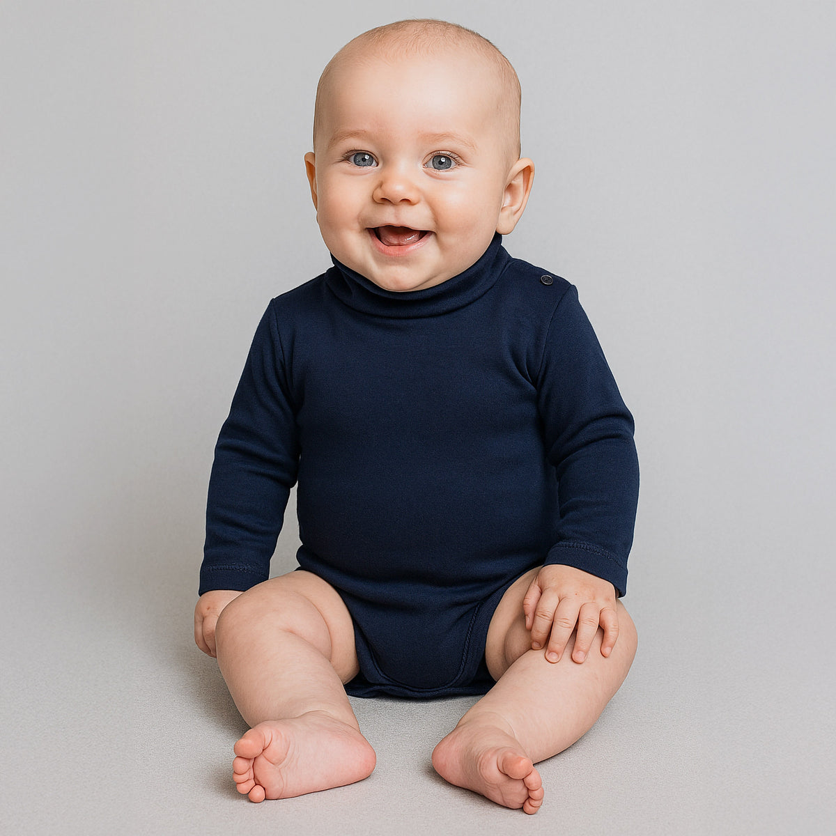 Body bambino neonato ellepi 2800 lupetto caldo cotone