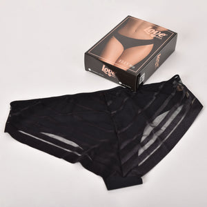 Slip Love and Bra Elly effetto invisibile microfibra e tulle