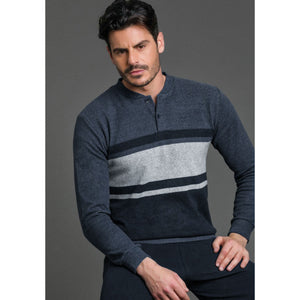 Pigiama uomo invernale punto milano jeans Enrico Coveri 2072