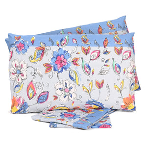 Completo letto Enrico coveri 100% Cotone Matrimoniale Betta