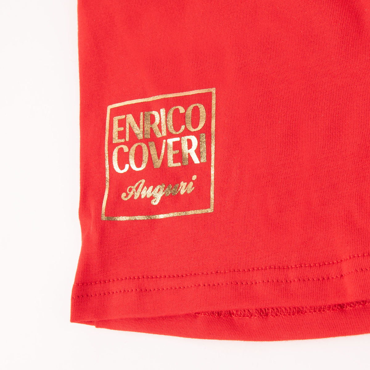 Boxer uomo Enrico coveri rosso natale capodanno Auguri oro