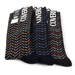 Calze uomo lunghe caldo cotone Enrico Coveri winter line 332C