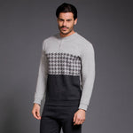Pigiama uomo invernale Enrico Coveri EP2107 caldo punto milano grigio
