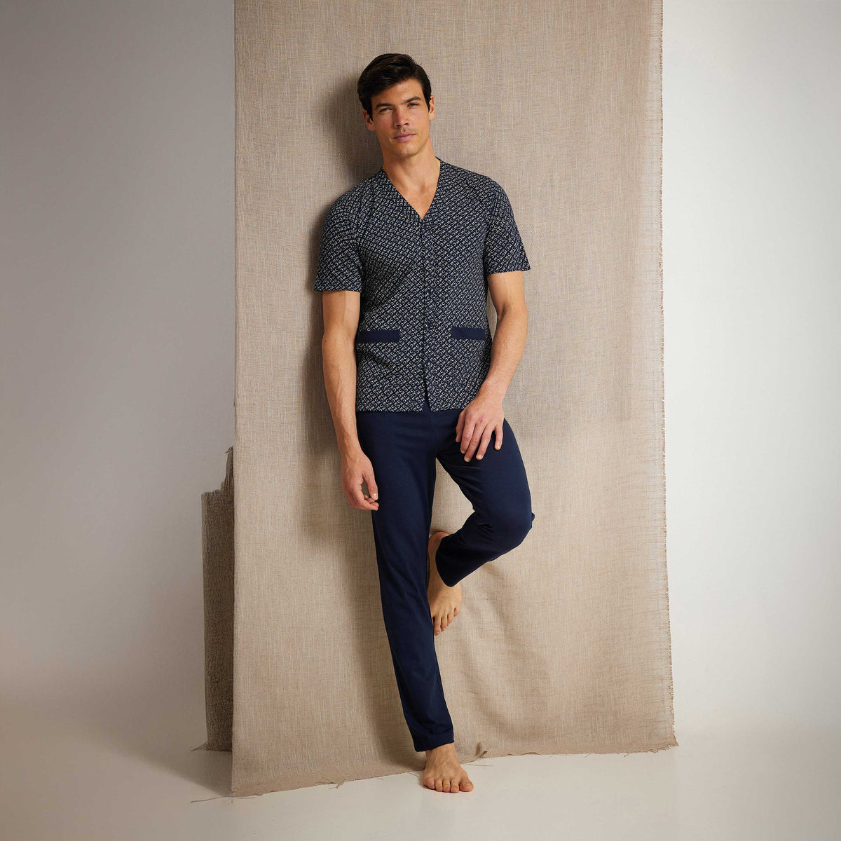 Pigiama uomo in cotone Enrico Coveri EP1192