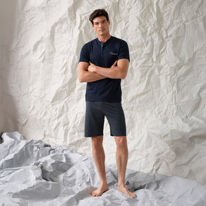 Pigiama uomo corto 100% cotone Enrico Coveri EP1225