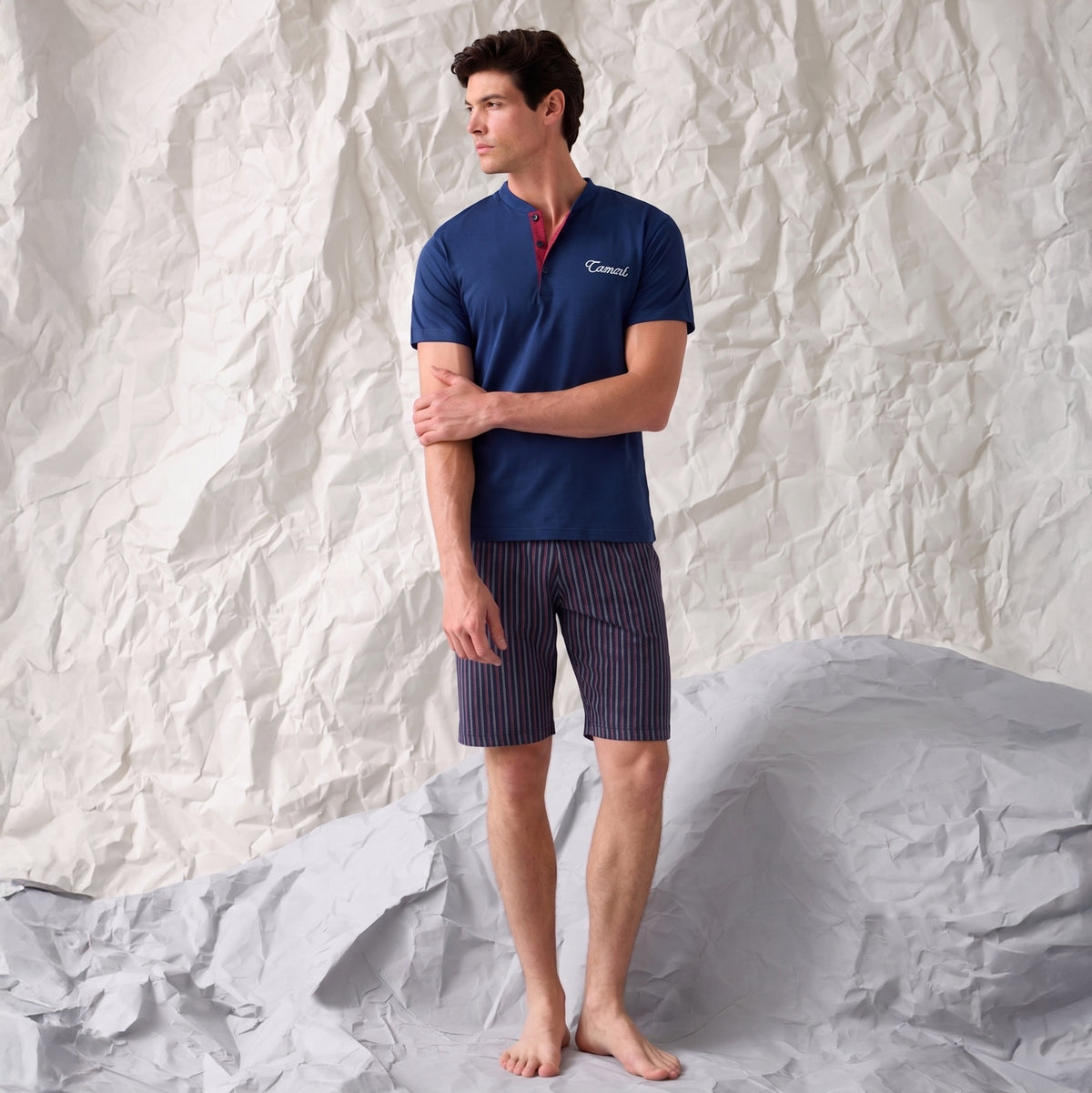 Pigiama uomo tris 100% cotone Enrico Coveri EP1241