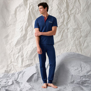 Pigiama uomo tris 100% cotone Enrico Coveri EP1241