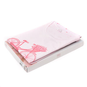 Pigiama donna Enrico Coveri ep5177 cotone 100% rigato bicicletta