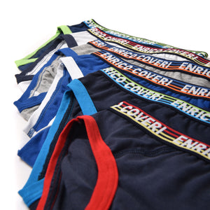 Slip bimbo ragazzo Enrico Coveri ES4106 cotone elastico 6 pz