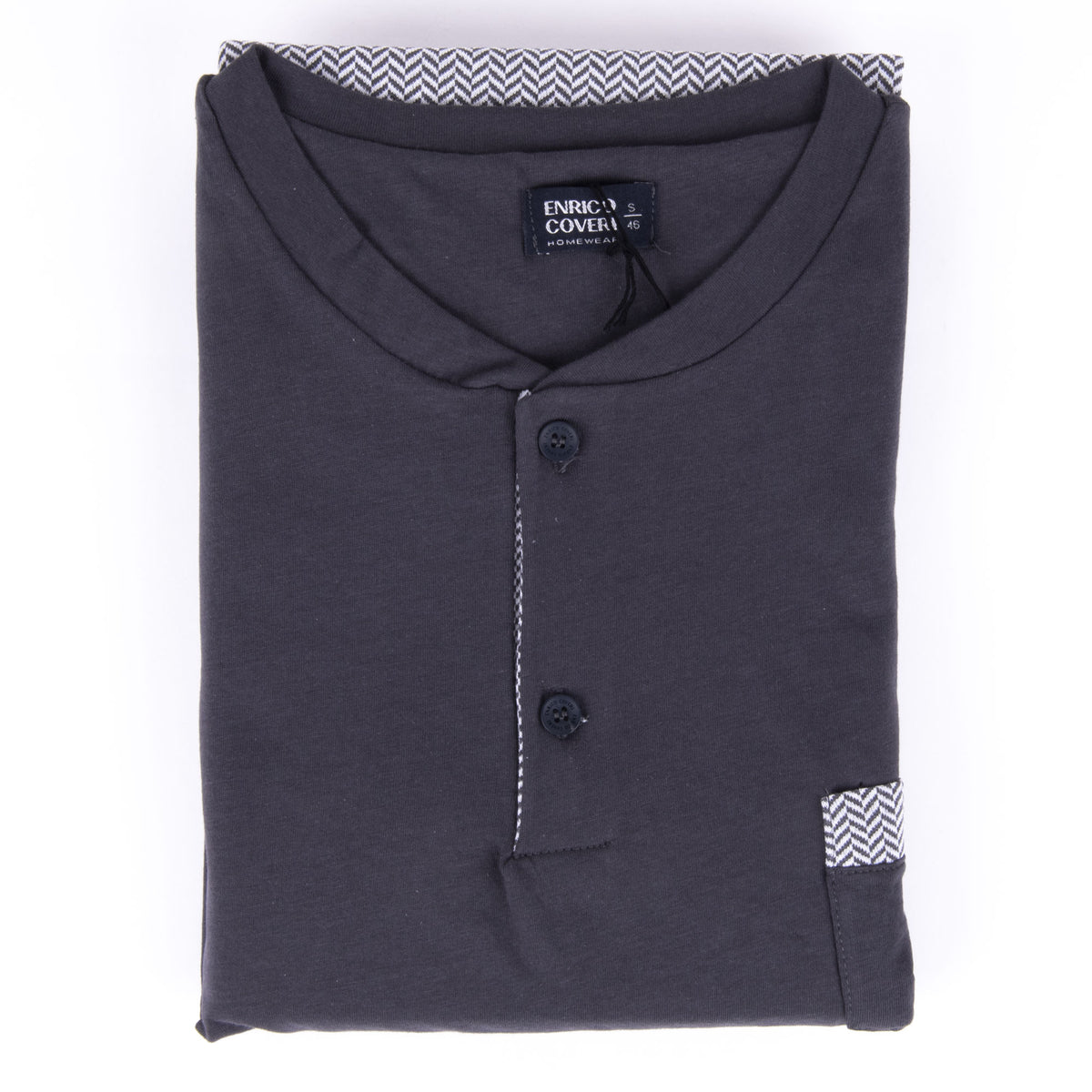 Pigiama uomo lungo Enrico Coveri EP8144 cotone
