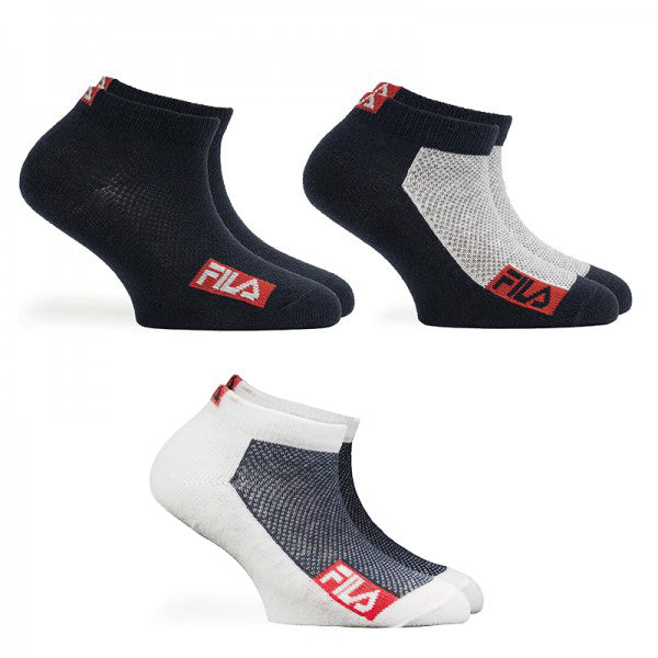 Fantasmini Fila F1320D bambino cotone navy 3 paia