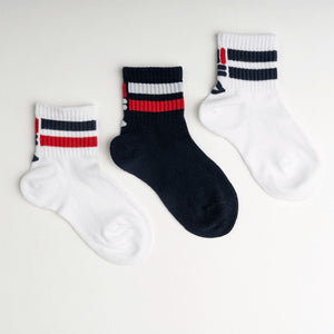 Calze corte bambino Fila F1341D cotone 3 paia