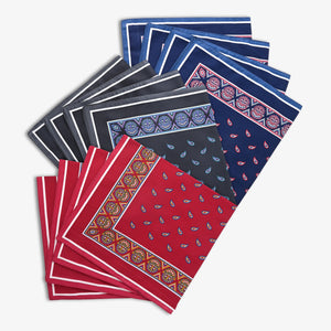 Fazzoletti in cotone Made in Italy Filotex 12 pz
