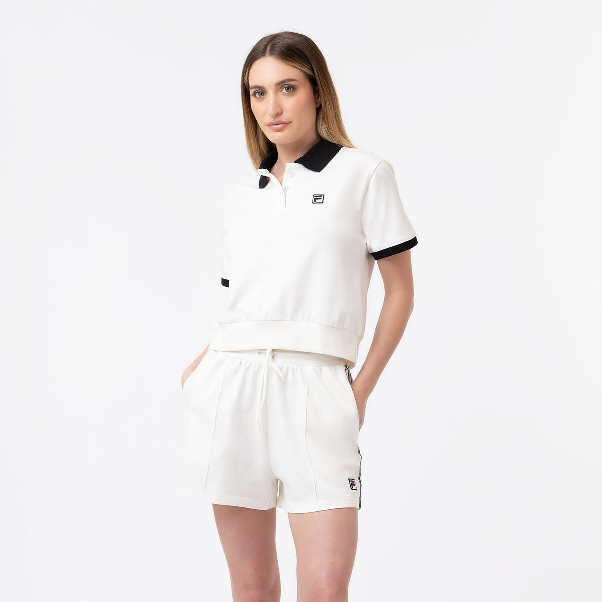 Completo donna stile tuta corta estiva Fila FPS4239
