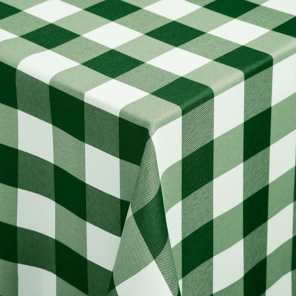Tovaglia Sommaruga Francy no stiro rettangolare trama quadri dis C verde