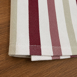 Strofinacci fantasia rigata 100% cotone Zambaiti Elite - 6 pezzi